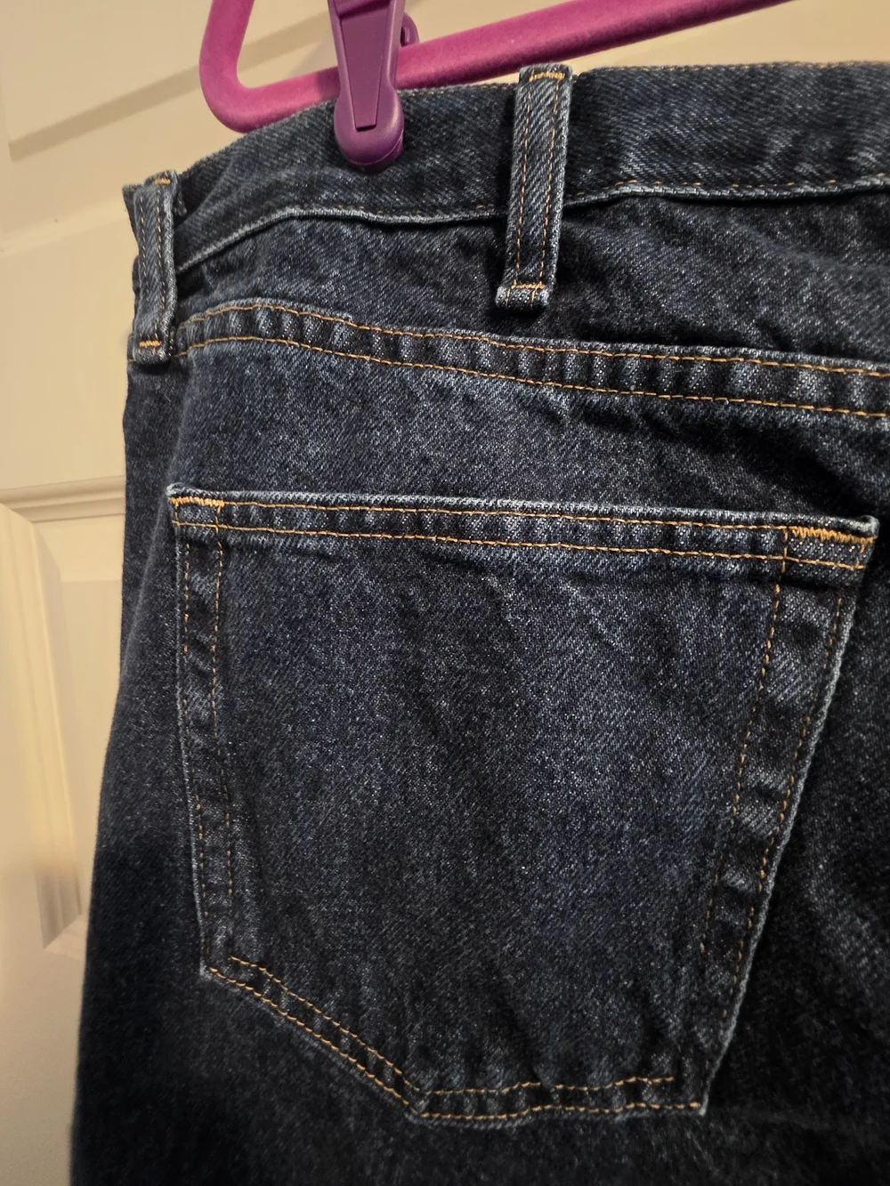Wrangler Relaxed Fit Men’s Jeans in Dark Blue